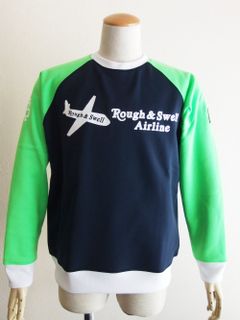 AIRLINE SWEAT    ( グリーン ) NEON ラグラントレーナー RSM-21207
