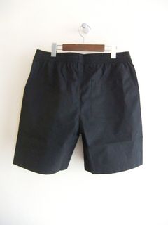 コットンストレッチ ショートパンツ  (ブラック)