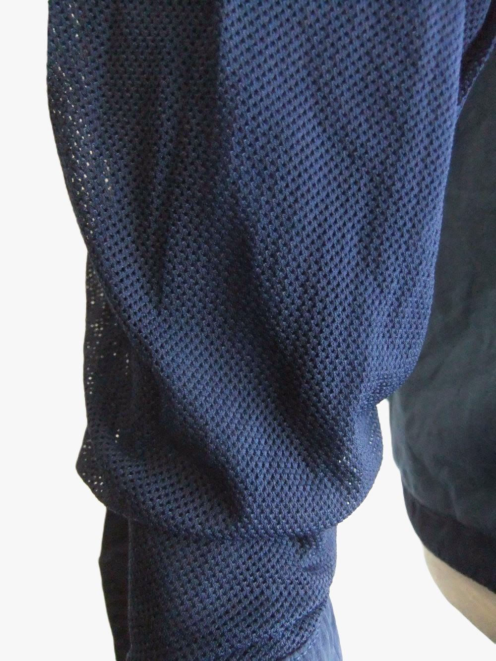 T-ST NYLON HOODED LENS OVERSHIRT  (ネイビー) ジップアップ パーカー ブルゾン