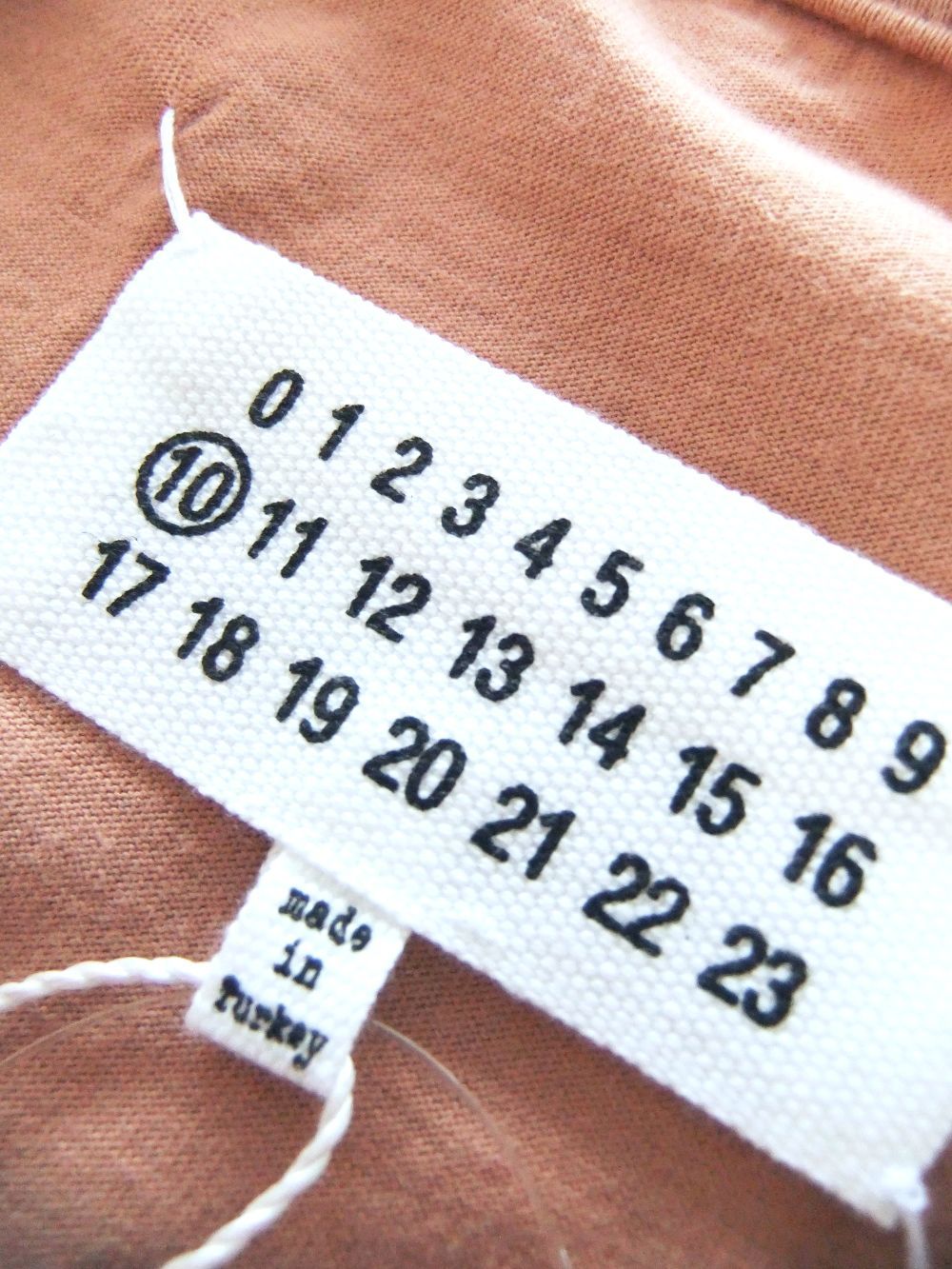 関税込【Maison Margiela】ベーシック クルーネック Tシャツ Maison Margiela - MAISON MARGIELA (ピンク) クルーネックT