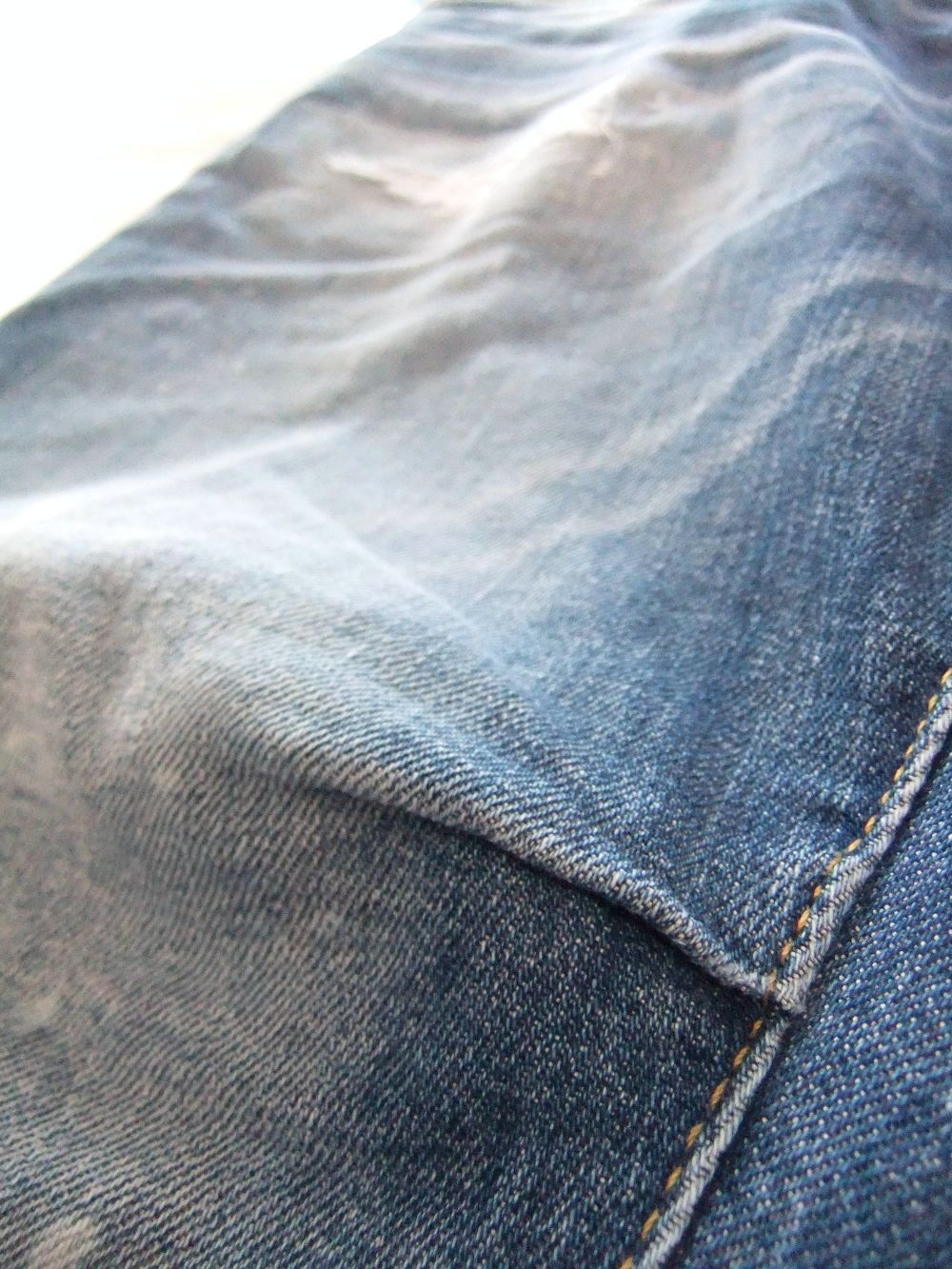 CLEAN WASH TIDY BIKER RIB JEANS  リブデニム  S74KB1028