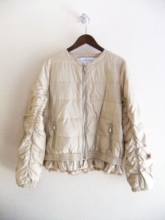ノーカラー ダウン ジャケット  MM2374