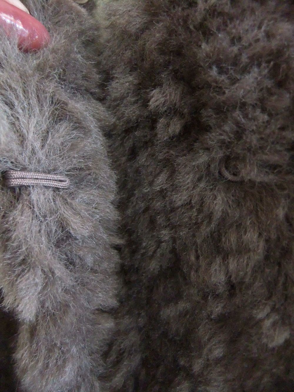 CRIMP BOA SHORT GILET  ボア ショート ベスト  435412