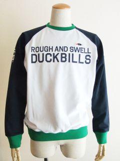 HEADQUARTER SWEAT  ロゴ入りスウェットシャツ ( ホワイト )  RSM-20201