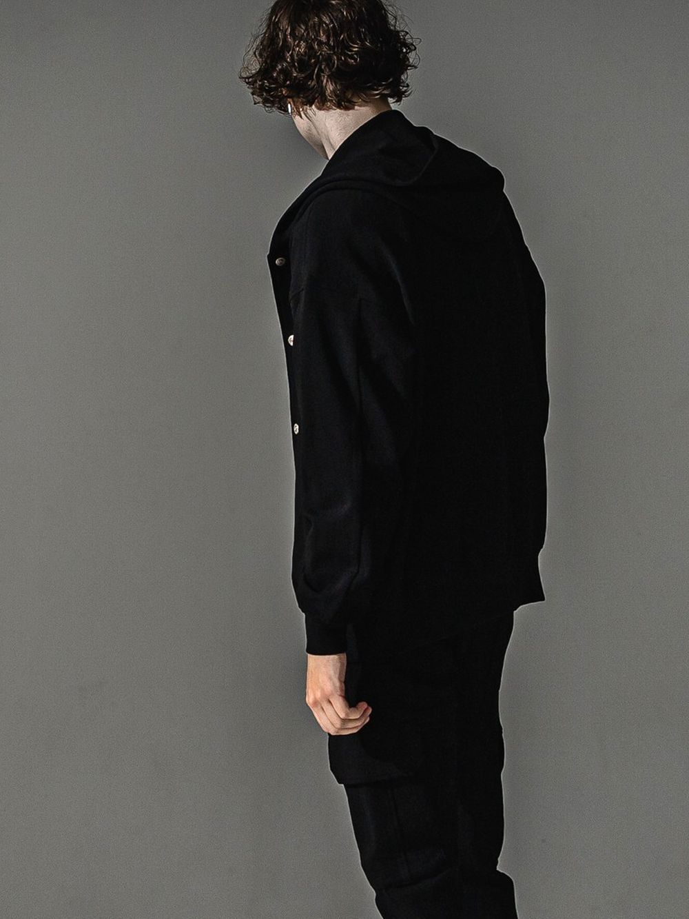 BLISTER VARSITY HOODIE   フード付き スタジャン