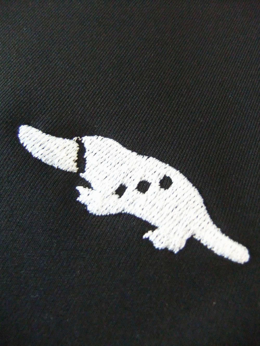 COLLAR LOGO MOCK  (ブラック)  半袖モックネック ポロシャツ  RSM-26036