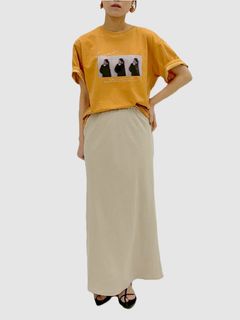 VINTAGE LIKE PHOT Tシャツ   (オレンジ) 625943