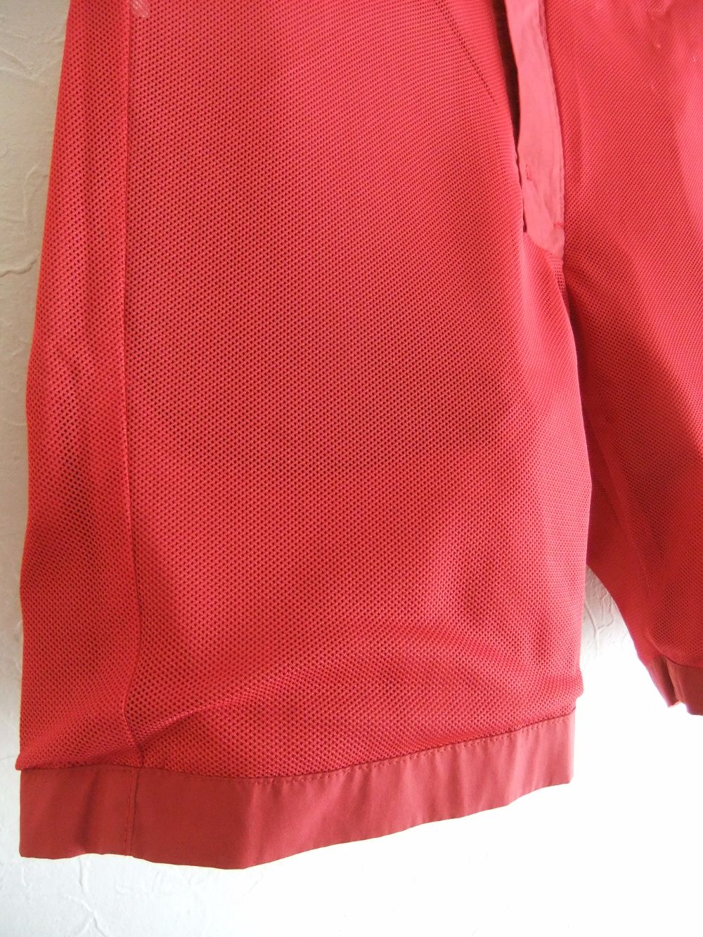 F&B SHORTS (レッド)  コットンストレッチ ハーフパンツ   RSM-22070