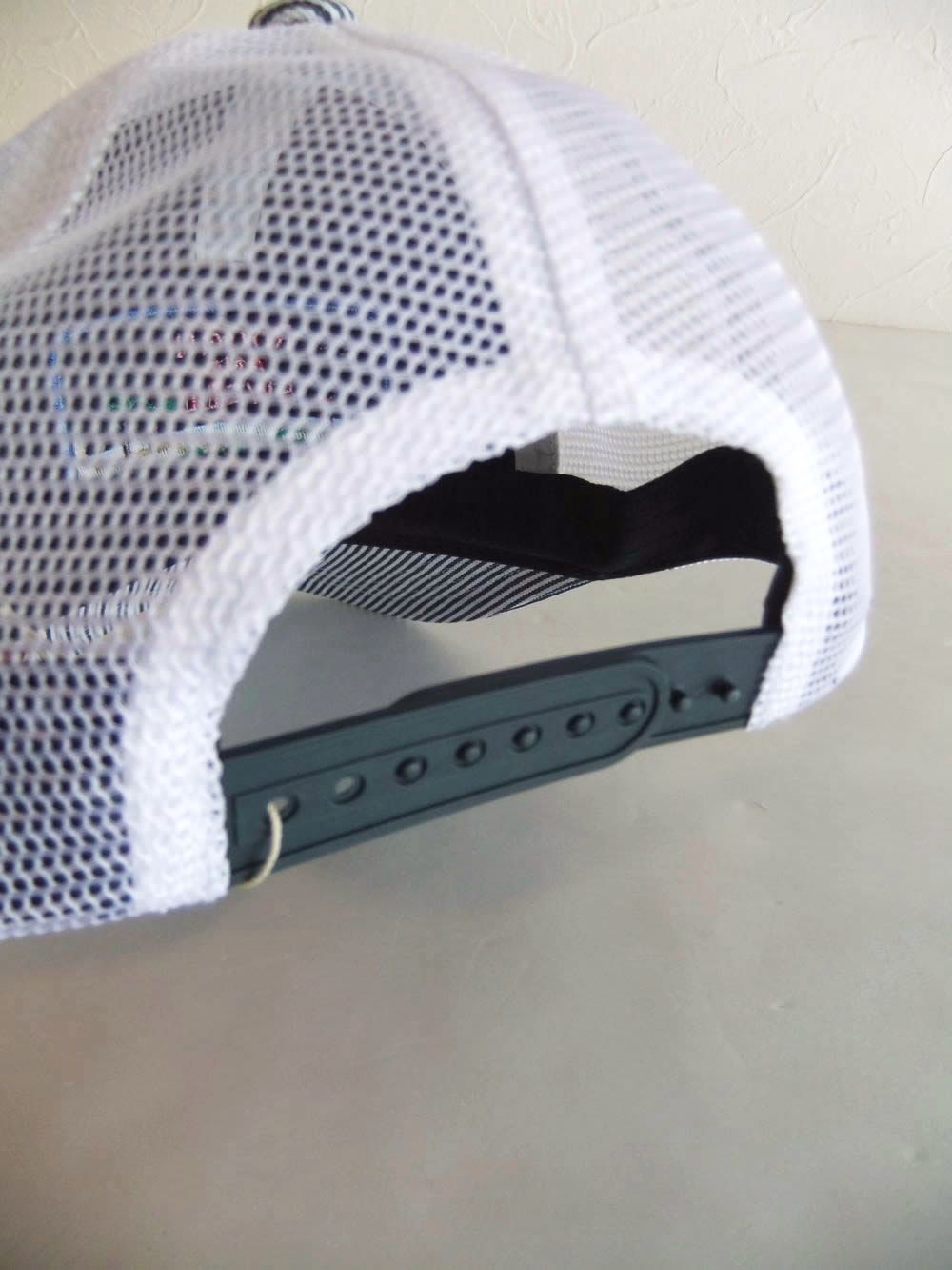 HICKORY MESH CAP   ロゴ入り (ヒッコリー) ワッペン付き キャップ    RSA-26005