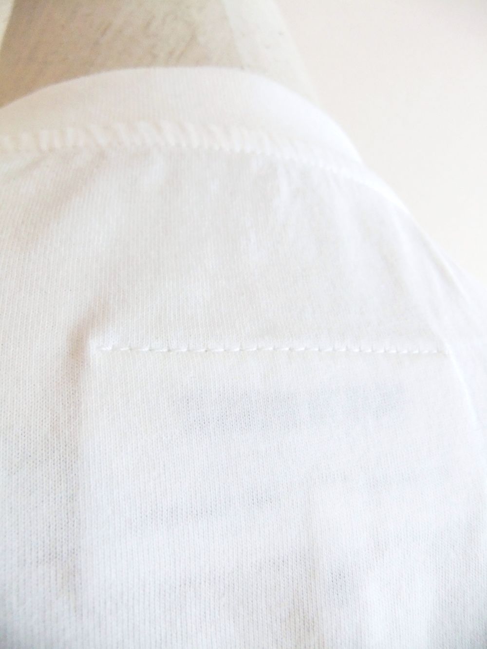 《MM➅》 Maison Margiela  (ホワイト)  LOGO PRINT T-SHIRT  ロゴTシャツ