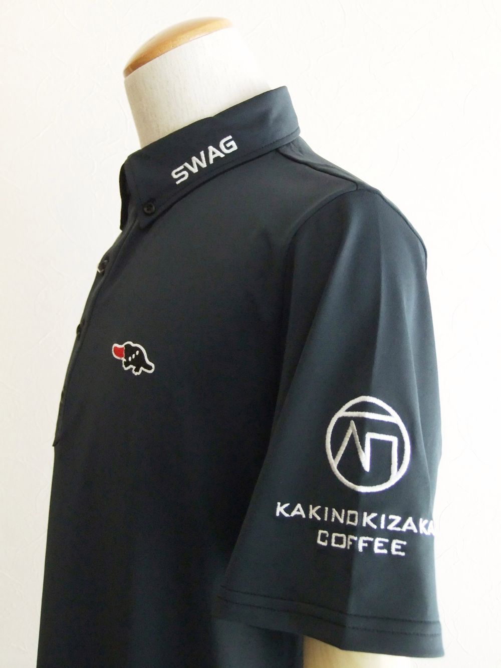 2022 TOUR POLO (ブラック)   半袖B.D.ポロ  RSM-22001