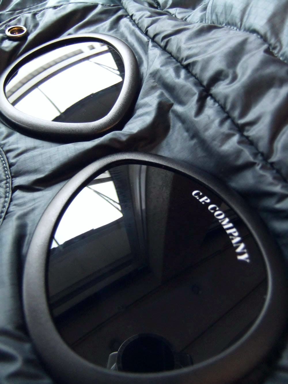 D.D. SHELL GOGGLE CHEST POCKET JACKET   ナイロン ジップアップ ダウン ブルゾン