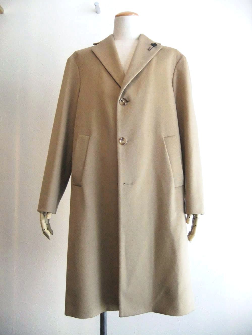 ウール シングル チェスター コート