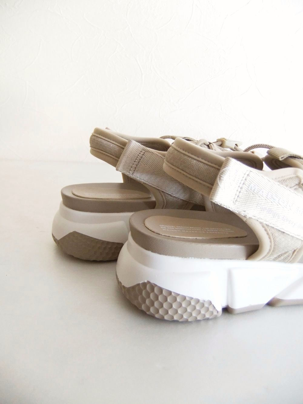 LOGO DAD SANDALS SNEAKERS  ダッド サンダル スニーカー  (ベージュ) MS2326
