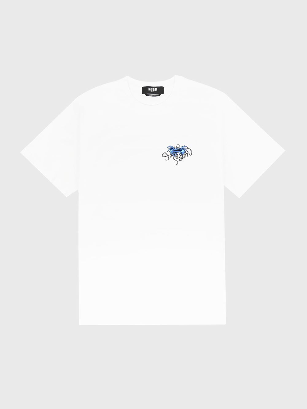 MSGM MINI CRAB プリントTシャツ   3240MM109