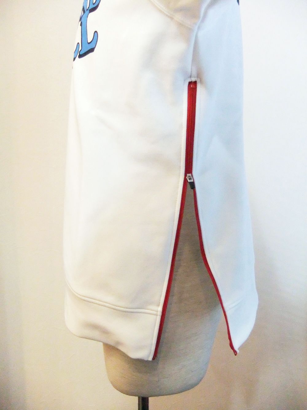 COOPER SWEAT  ロゴ入り裏起毛 スウェットシャツ (ホワイト)  RSM-22208