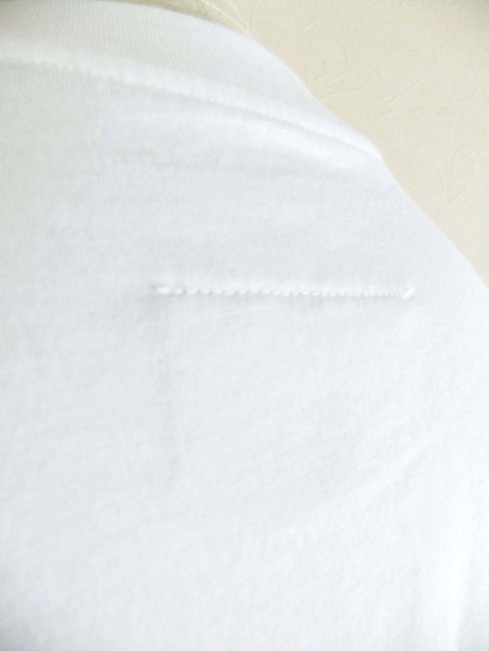 《MM➅》 Maison Margiela  6LOGO PRINT T-SHIRT (ホワイト) ロゴTシャツ