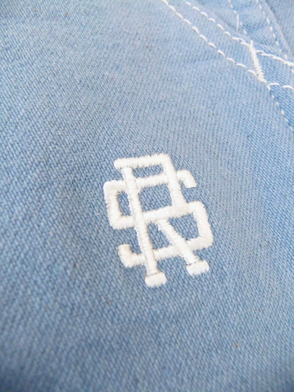 RODEO SHORTS (ブルー)  ストレッチ カラーデニム ハーフパンツ   RSM-23057