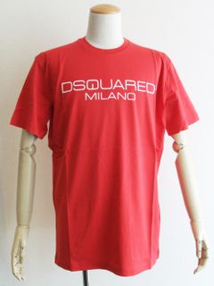 D2 ロゴプリント T-SHIRT (RED)    S74GD0644