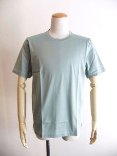マーセライズ クルーネック Tシャツ (ミントグリーン)