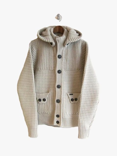 BOMBER (ベージュ)  ローゲージ ニット ブルゾン
