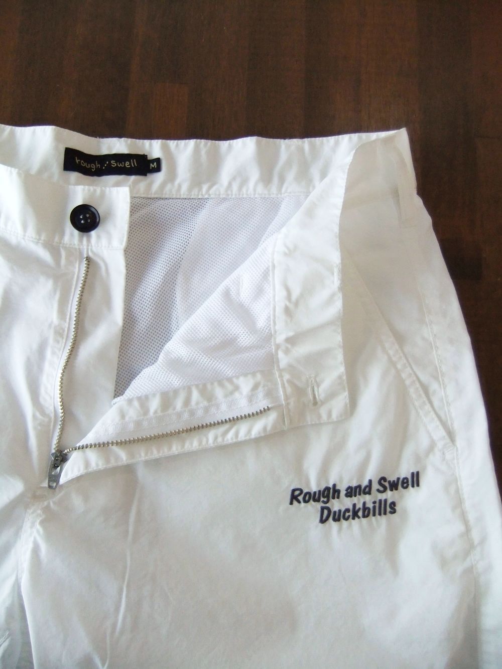 BITE TOUR SHORTS (ホワイト)  コットンストレッチ ハーフパンツ   RSM-24062