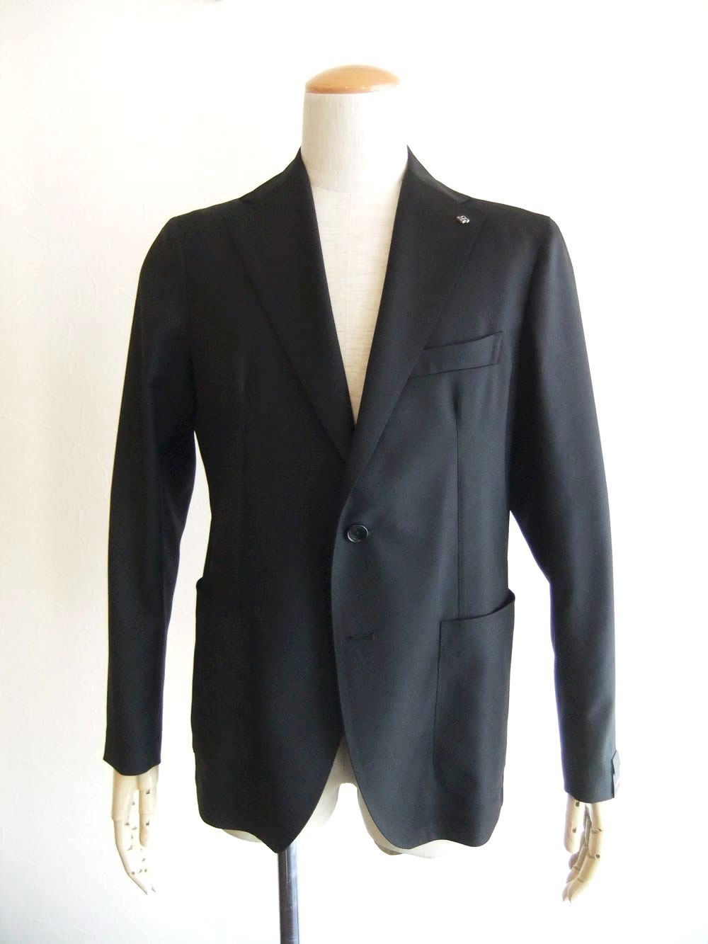 A-DAKAR    ワンプリーツ ウール ストレッチ スーツ