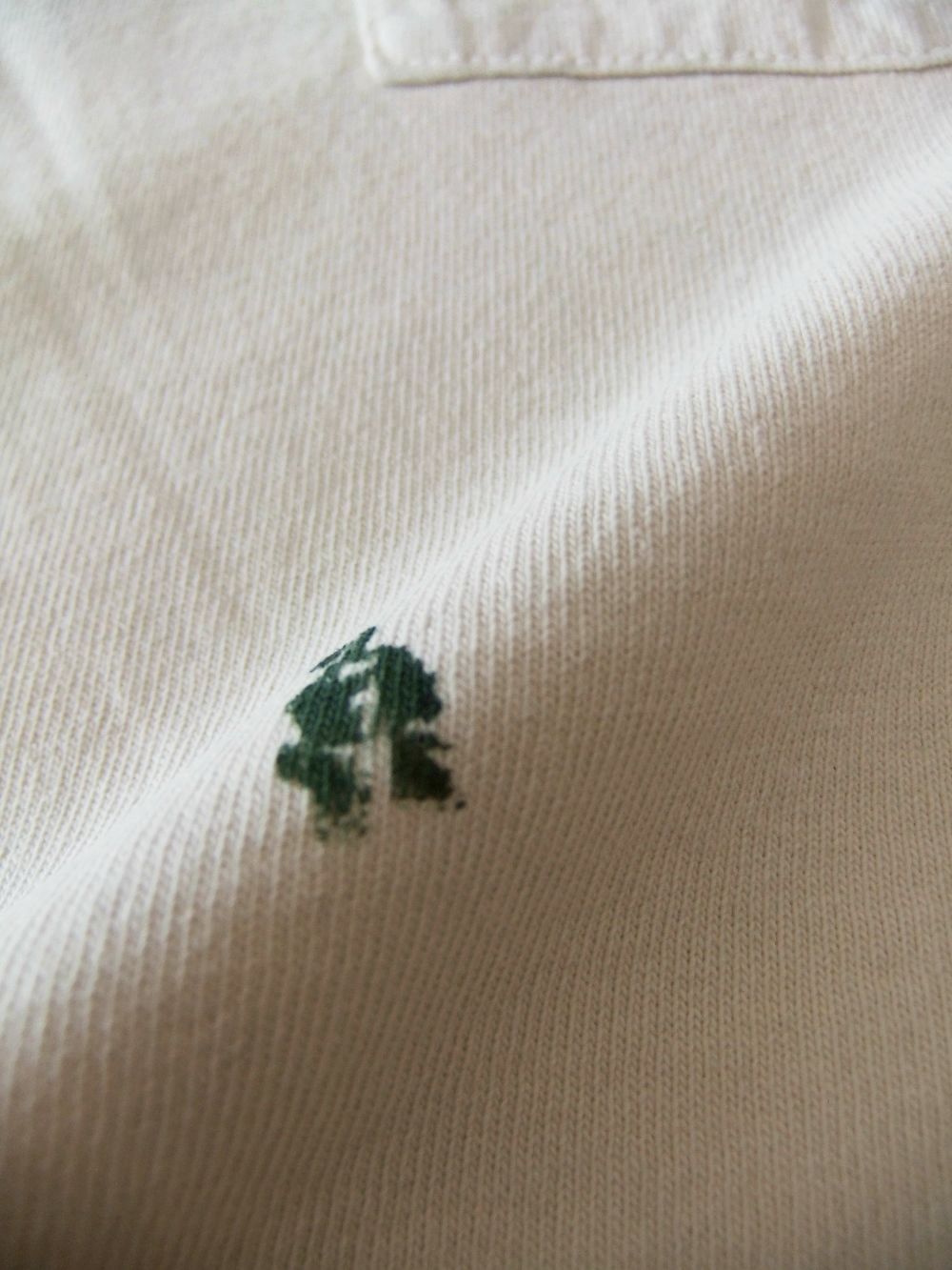 MAISON MARGIELA    (クリーム)  ハイネック コットン Tシャツ
