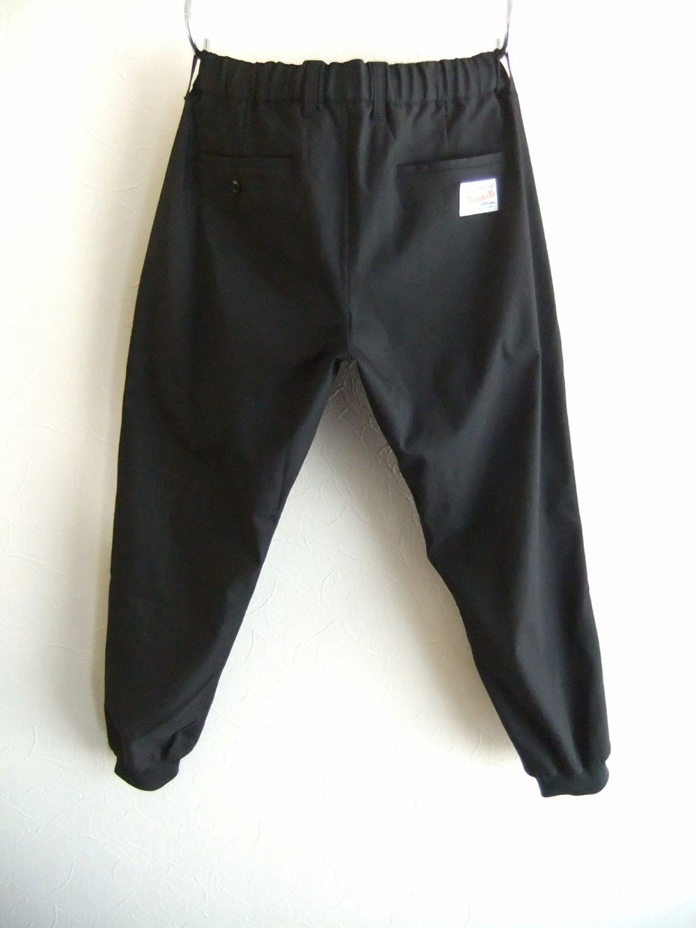 SASUKE EASY PANTS (ブラック) リブ  4WAY ストレッチ パンツ   RSM-23049