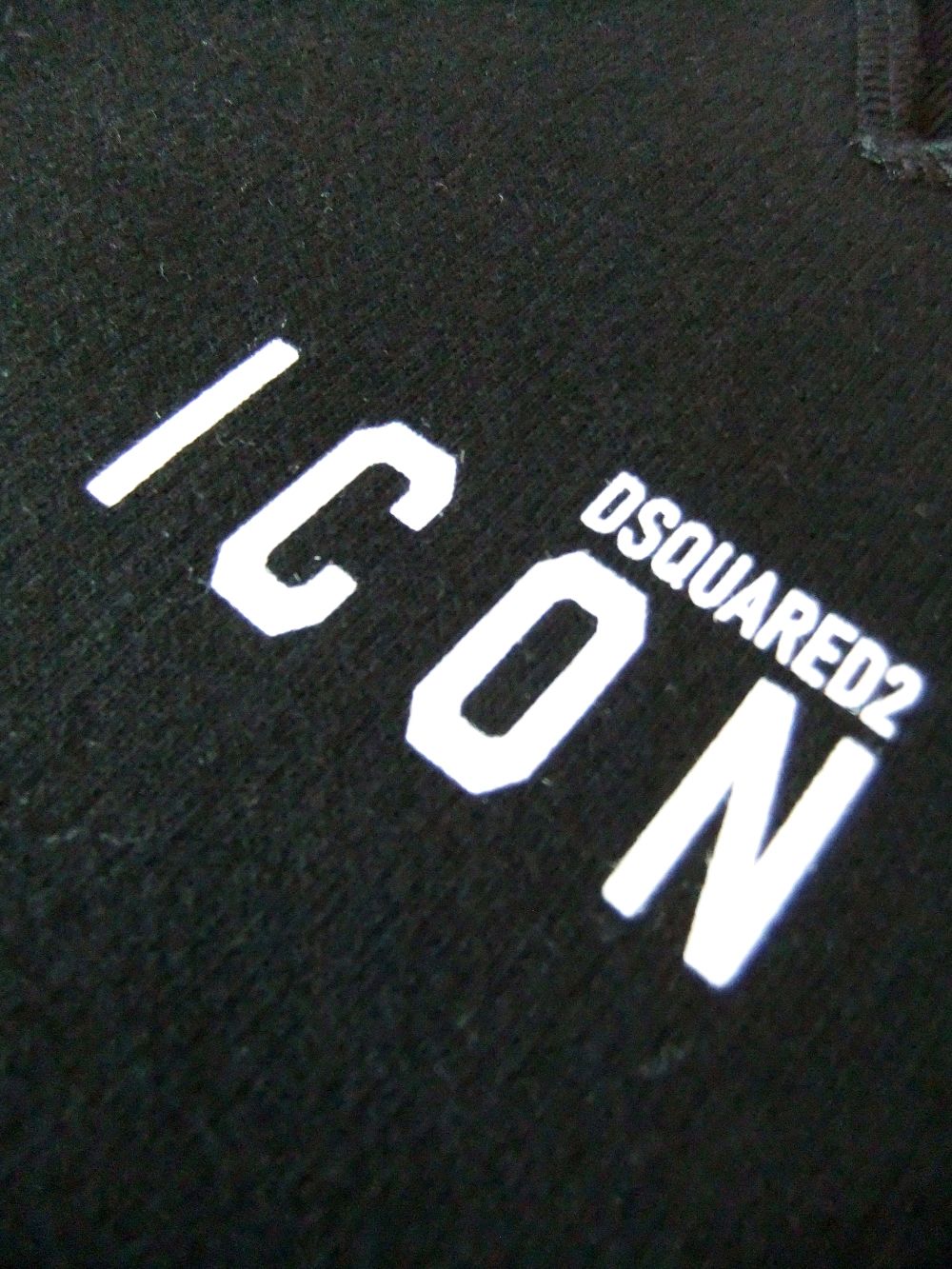 LADIES  "ICON" ミニロゴプリント スウェットシャツ  (ブラック)  S80GU0011