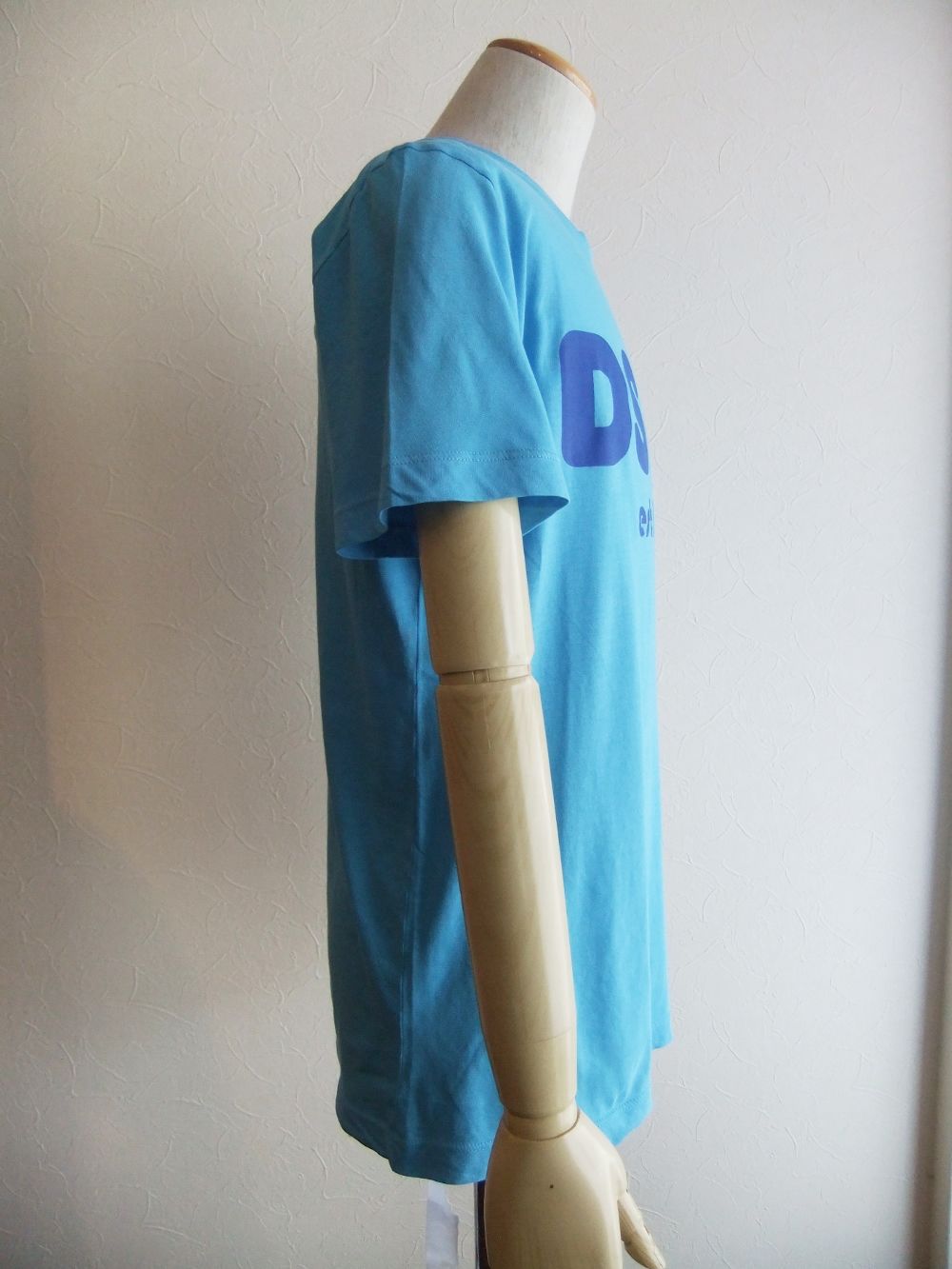 DSQ2 ロゴプリント T-SHIRT (ブルー)  S74GD0838