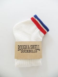 RS ANKLE SOCKS   リブソックス   ( レッド )