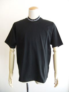 CORFU   (ブラック）  モックネック 半袖 Tシャツ