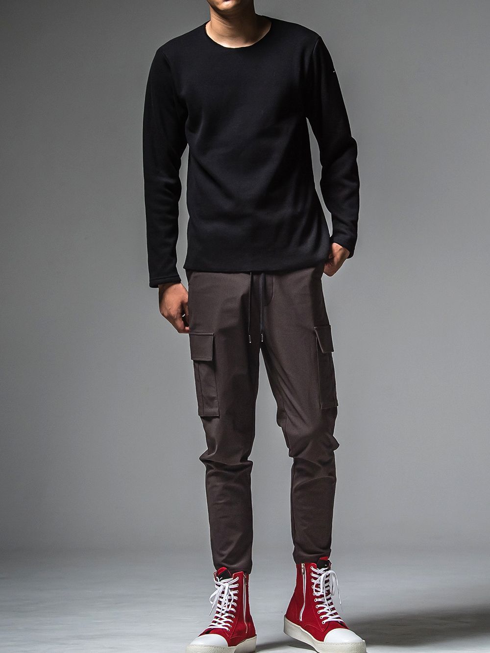 VELOURS FLEECE NEO THERMAL  (ブラック)  カットオフ ハニカム サーマル