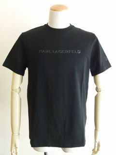 ロゴ コットン Tシャツ (ブラック)