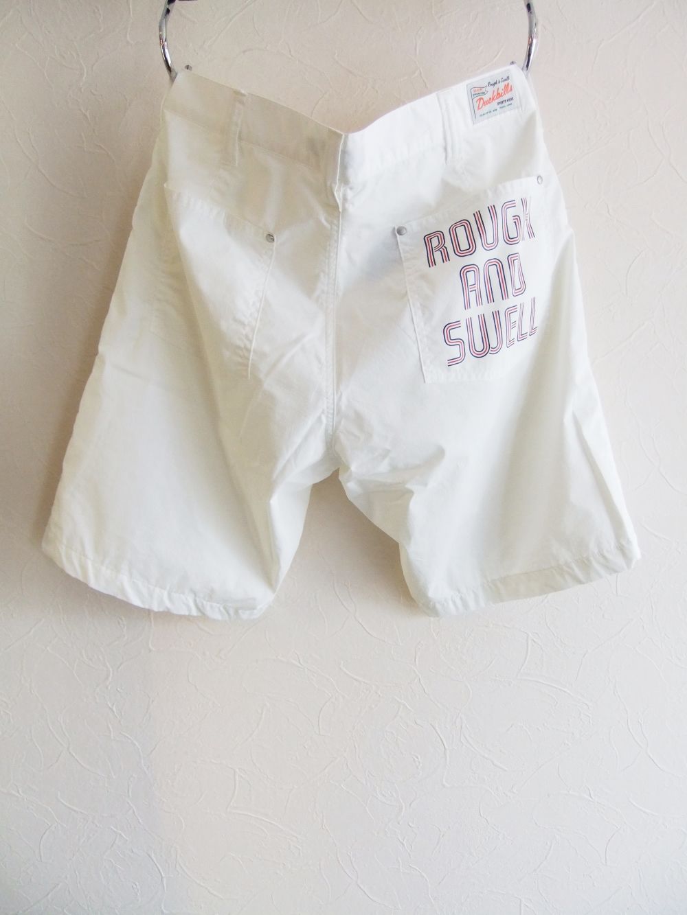 ARNOLD SHORTS ( ホワイト) ストレッチ ハーフパンツ   RSM-21078