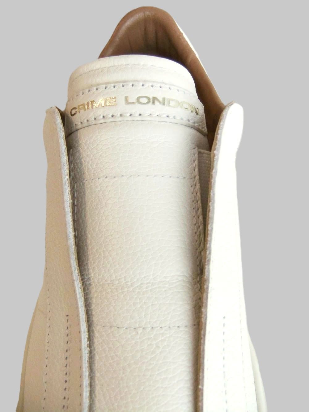 【MENS】 SUPERLIGHT SLIP ON (ホワイト)   レザースニーカー