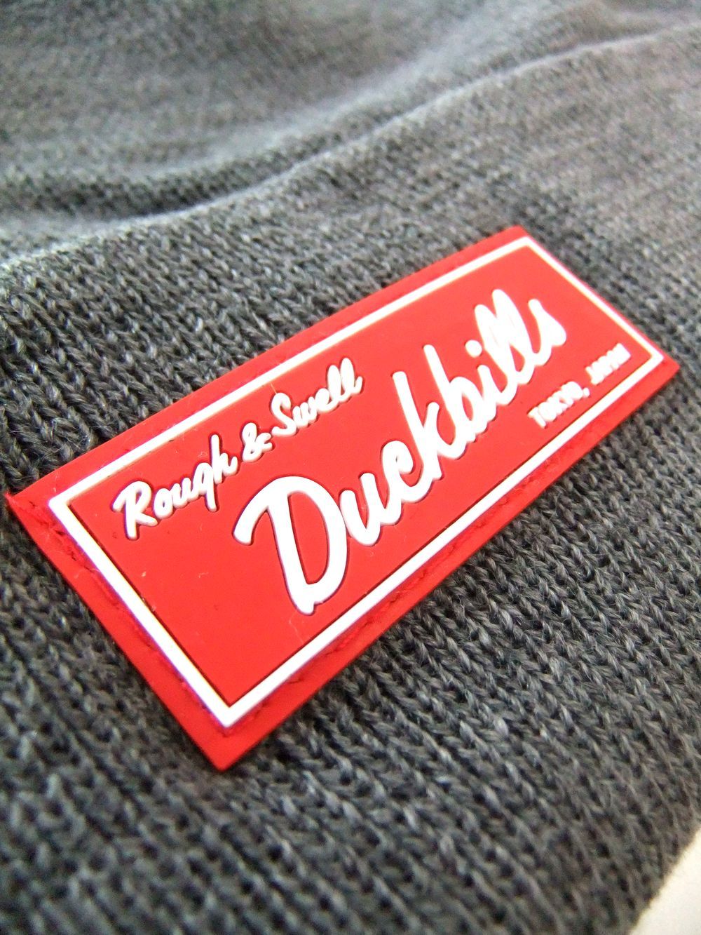 DUCKBILLS BEANIE   ロゴニットキャップ  ( グレー )   RSA-25207