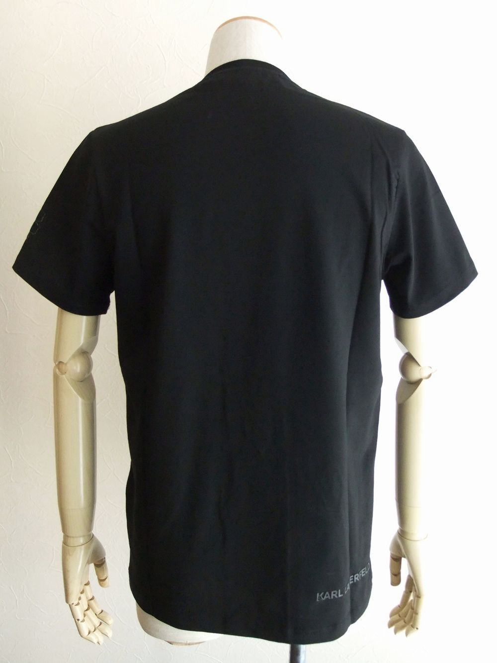 ロゴ コットン Tシャツ (ブラック)