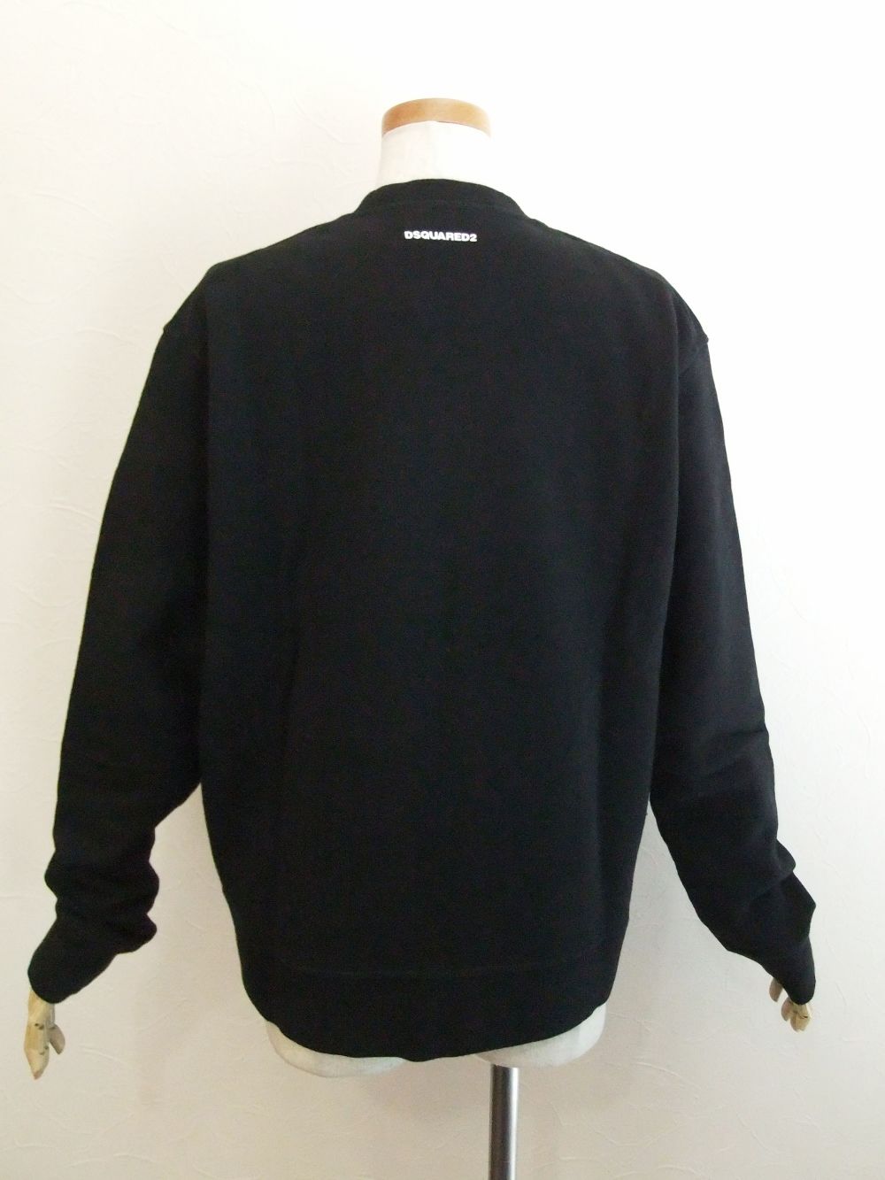 LADIES  COOL SWEATER  ロゴプリント スウェットシャツ  (ブラック) S72GU0353