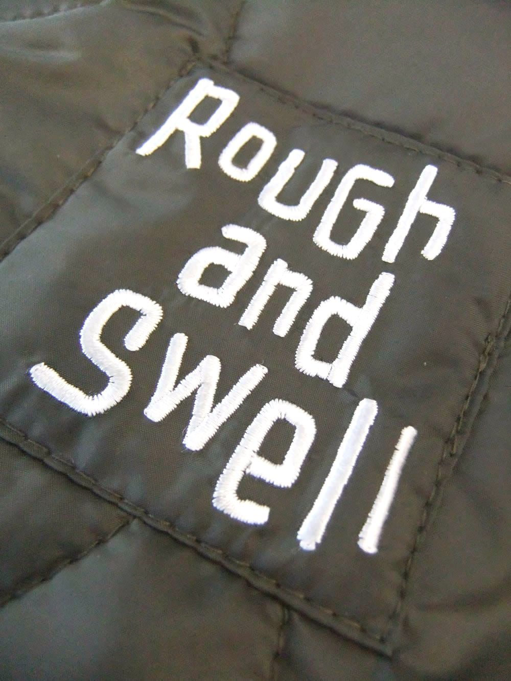 WAVY JACKEY S.S  (オリーブ)  中綿入り 半袖ブルゾン    RSM-26253