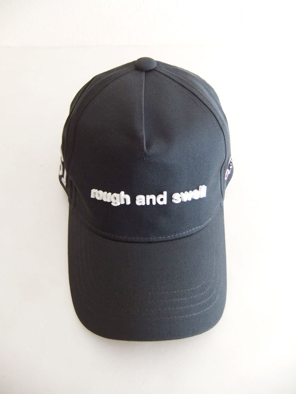 SIMPLE B.B. CAP  ( チャコール )  ロゴ入りキャップ