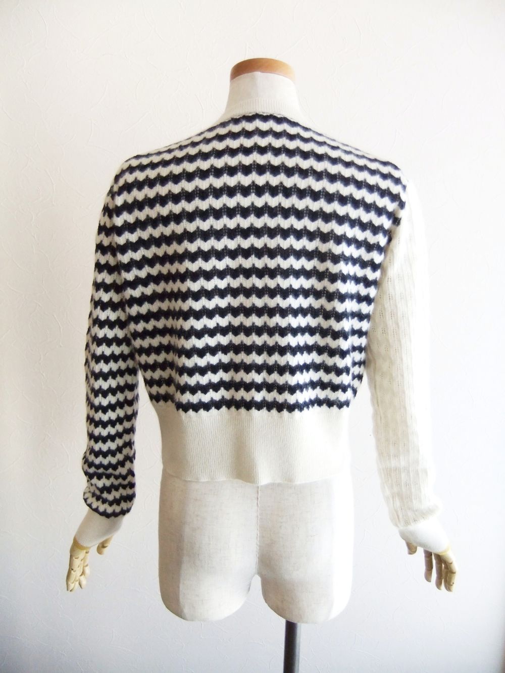 Herringbone Striped CD  ヘリンボーン ボーダー カーディガン   2201-0207