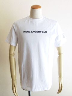 ロゴ コットン Tシャツ (ホワイト)