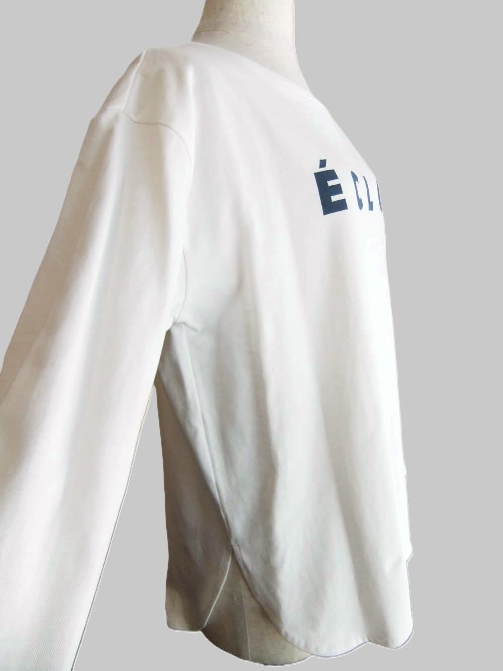 ロゴプリント  長袖 Tシャツ  (ホワイト)   646926