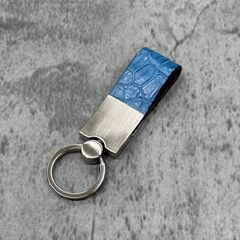 LE'SAC  クロコダイル キーホルダー  (ブルー)  D283