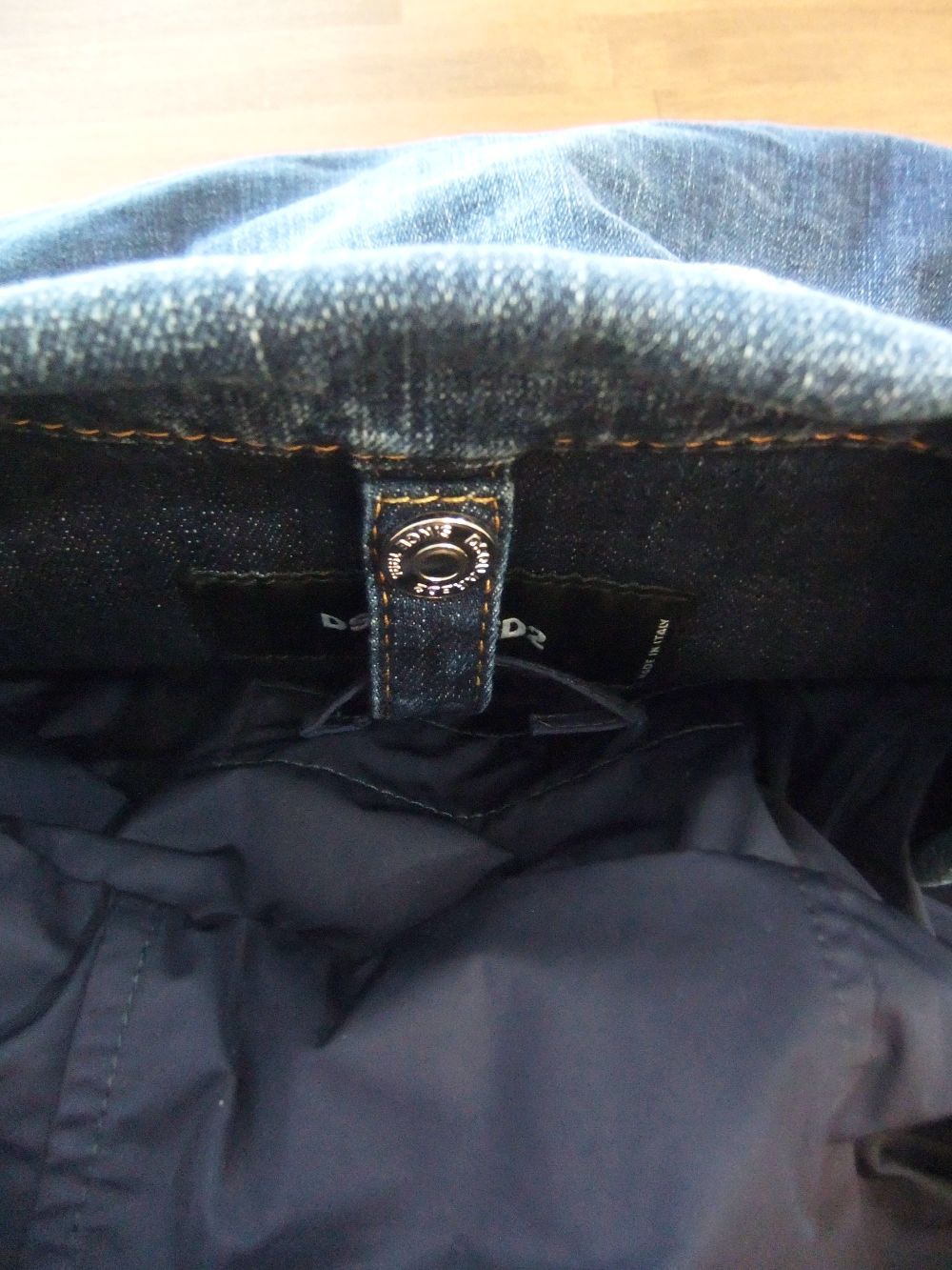 Nylon Hybrid Techno Dan Denim Jacket  テクノデニムジャケット  S74AM1130