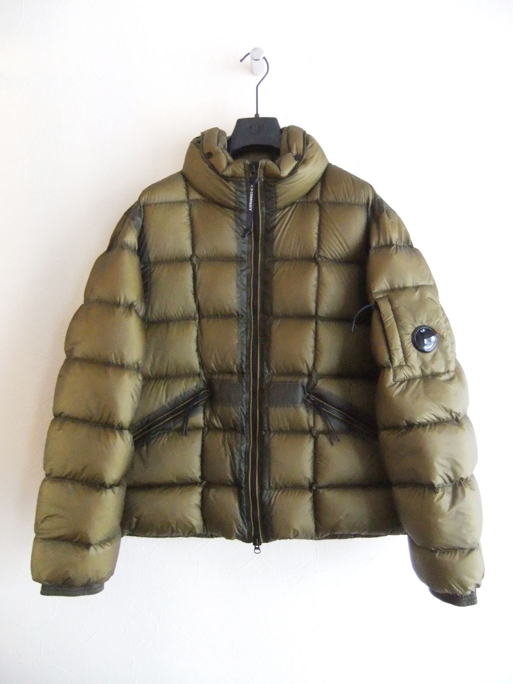 C.P. COMPANY - D.D. SHELL DOWN JACKET (カーキブラウン) ナイロン