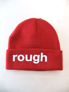 BIG LOGO BEANIE   (レッド)  ロゴニットキャップ    RSA-21203