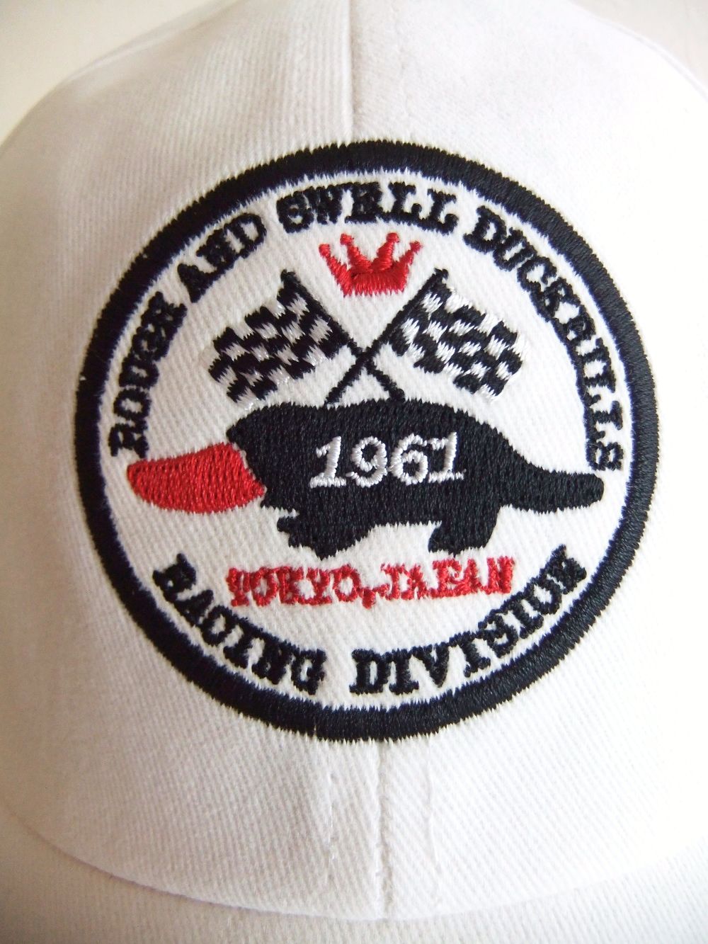 RACING CAP (ホワイト)   ロゴ入りキャップ    RSA-25203